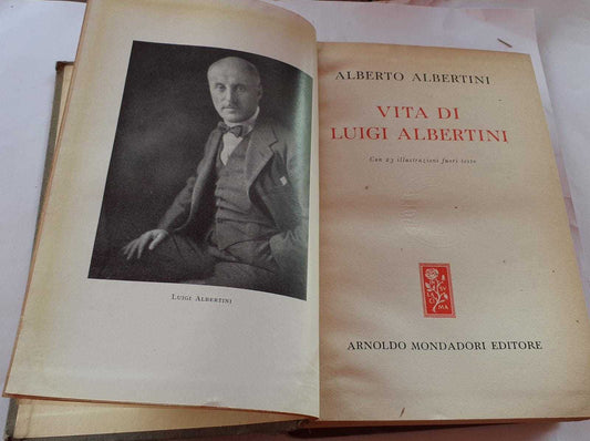 Vita di Luigi Albertini - copertina