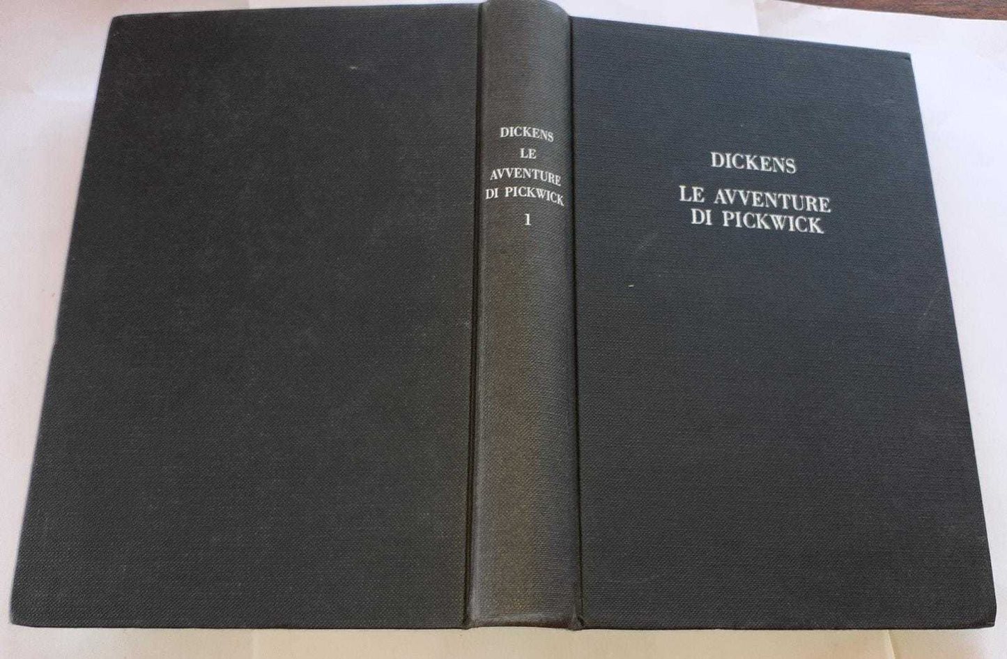 Le avventure di Pickwick. Volume primo - copertina