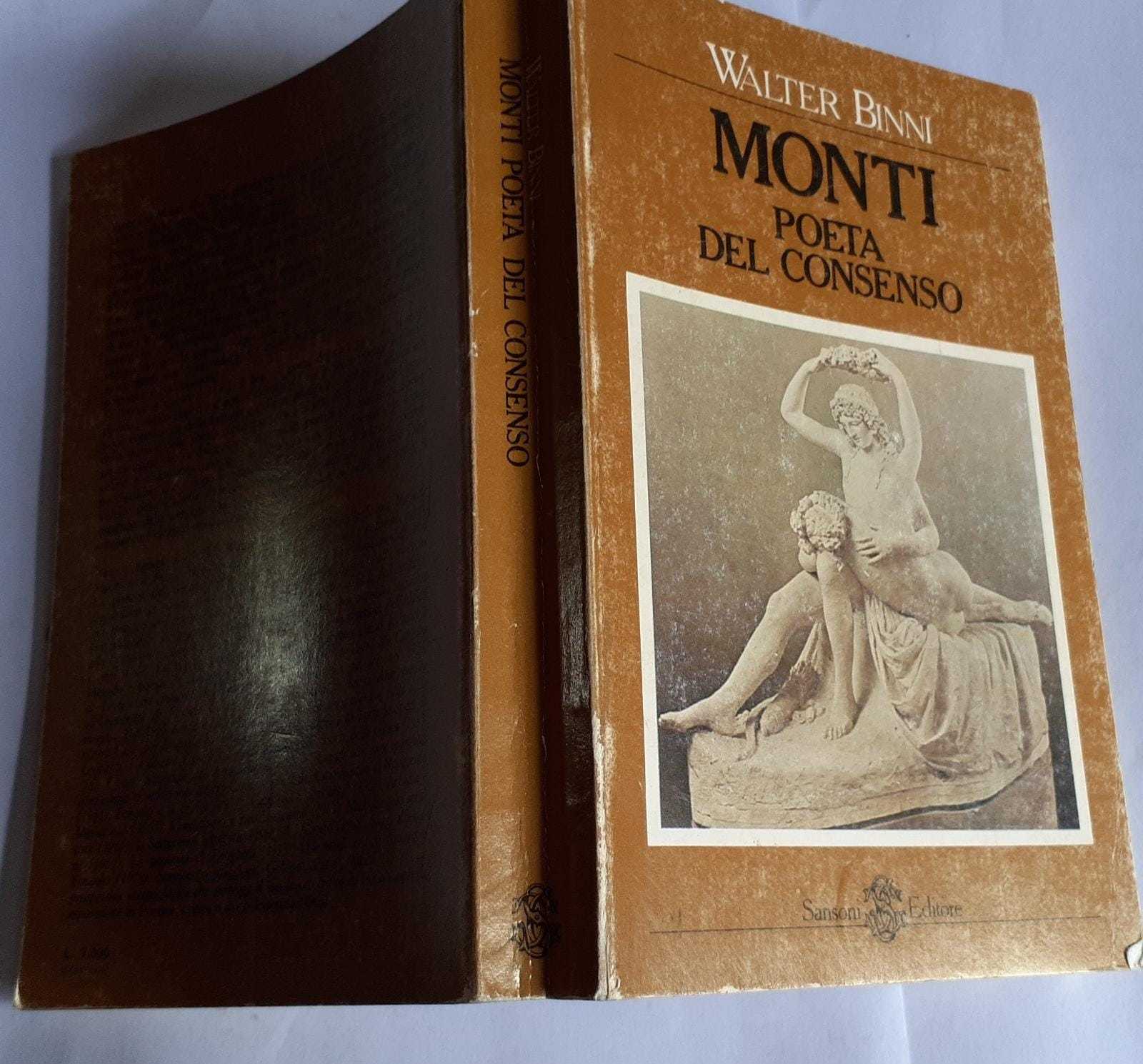 Monti poeta del consenso - copertina