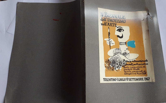 4° biennale dell'umorismo nell'arte - copertina