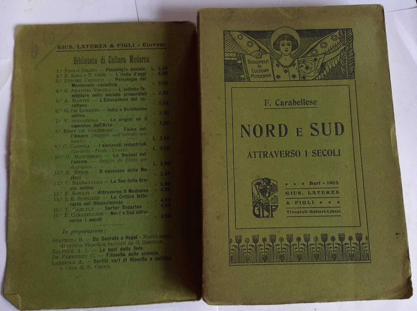Nord e Sud attraverso i secoli - copertina