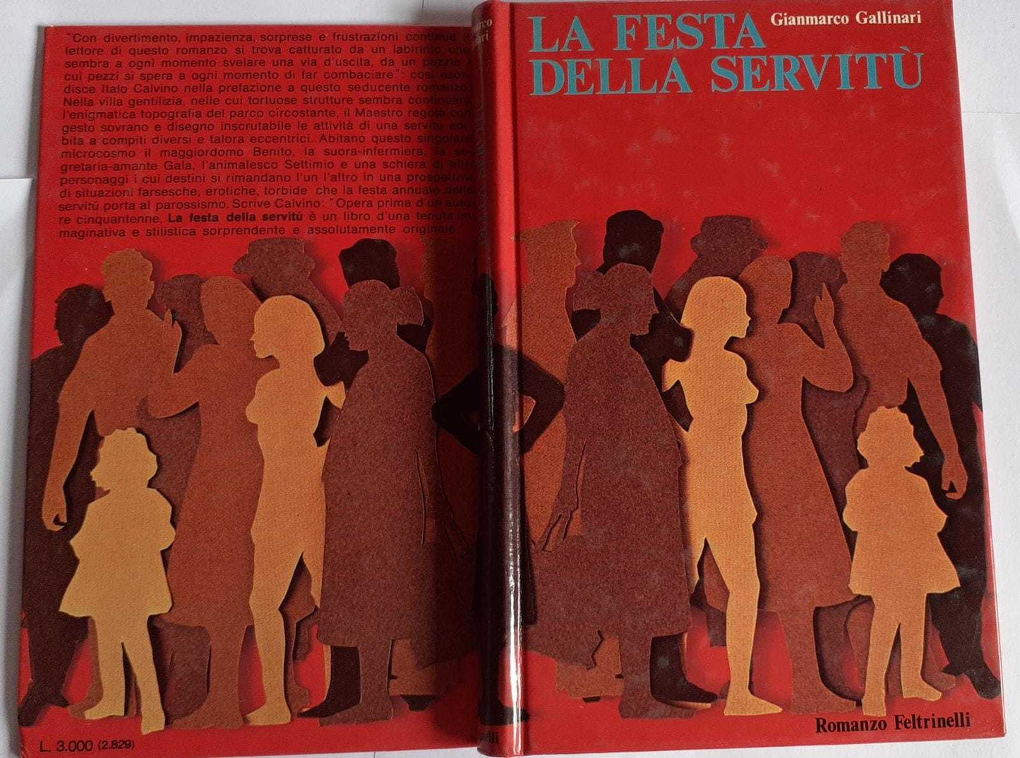 La festa della servitu' - copertina