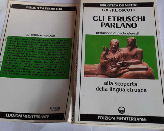 Gli etruschi parlano. Alla scoperta della lingua etrusca - copertina