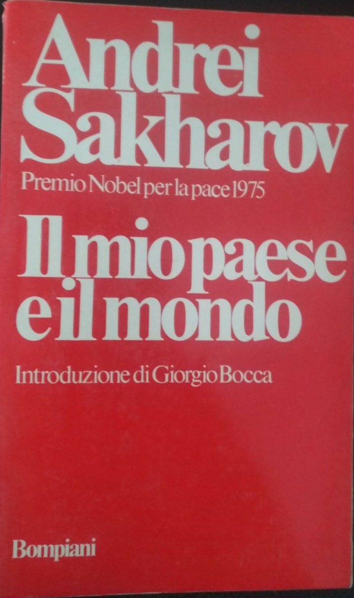 Il mio paese e il mondo - copertina