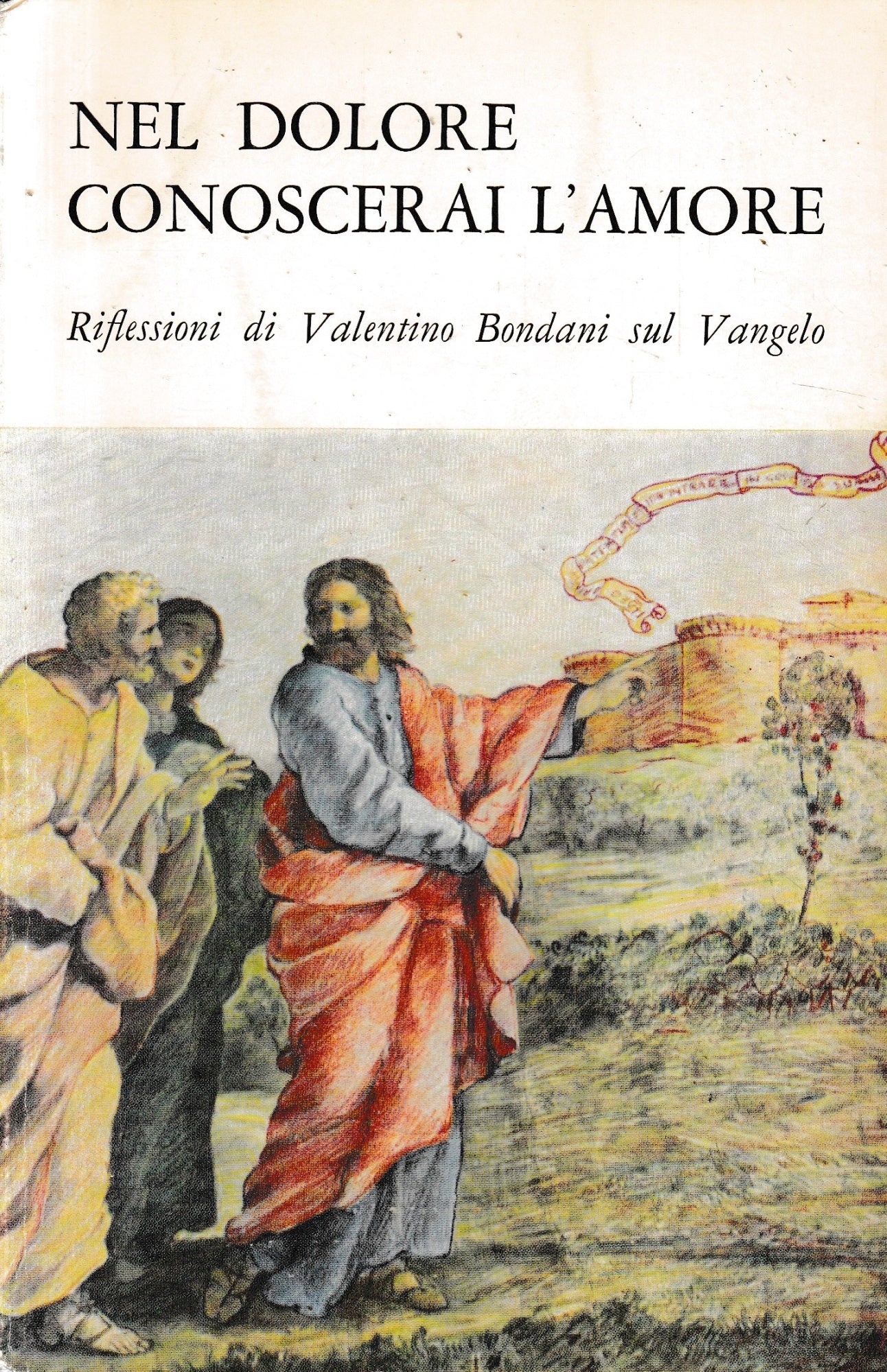 Nel dolore conoscerai l'amore : riflessioni di Valentino Bondani sul Vangelo - copertina