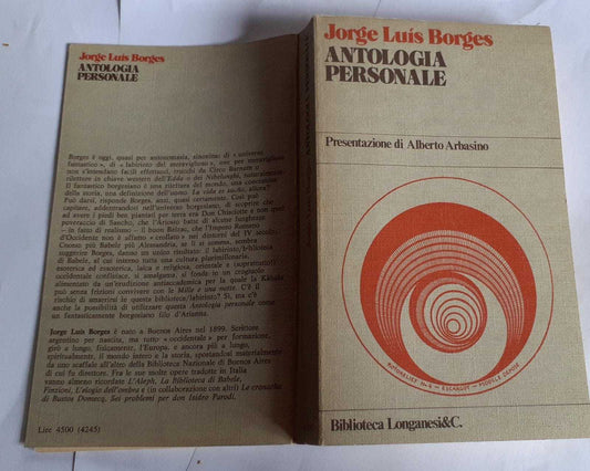 Antologia personale - copertina