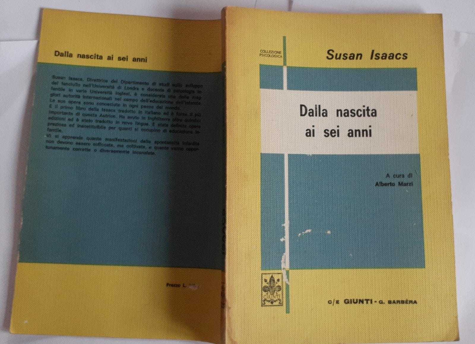 Dalla nascita ai sei anni - copertina