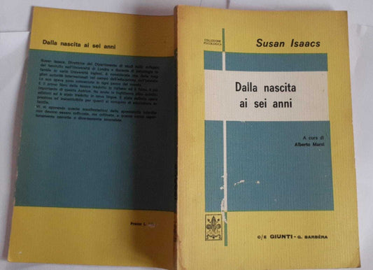Dalla nascita ai sei anni - copertina