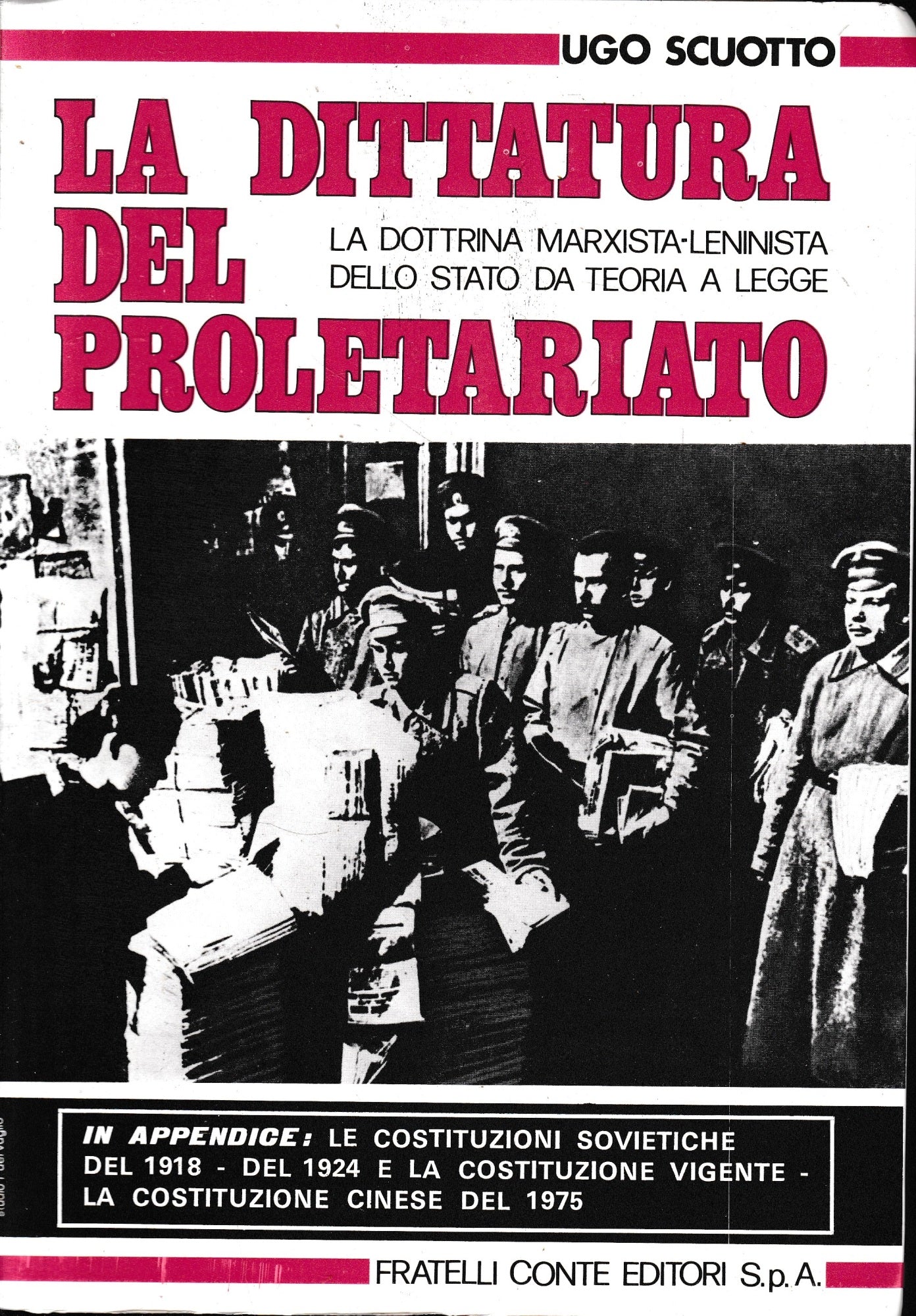 La dittatura del proletariato - copertina