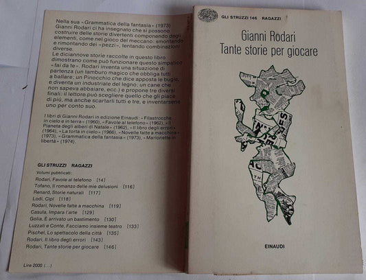 Tante storie per giocare - copertina