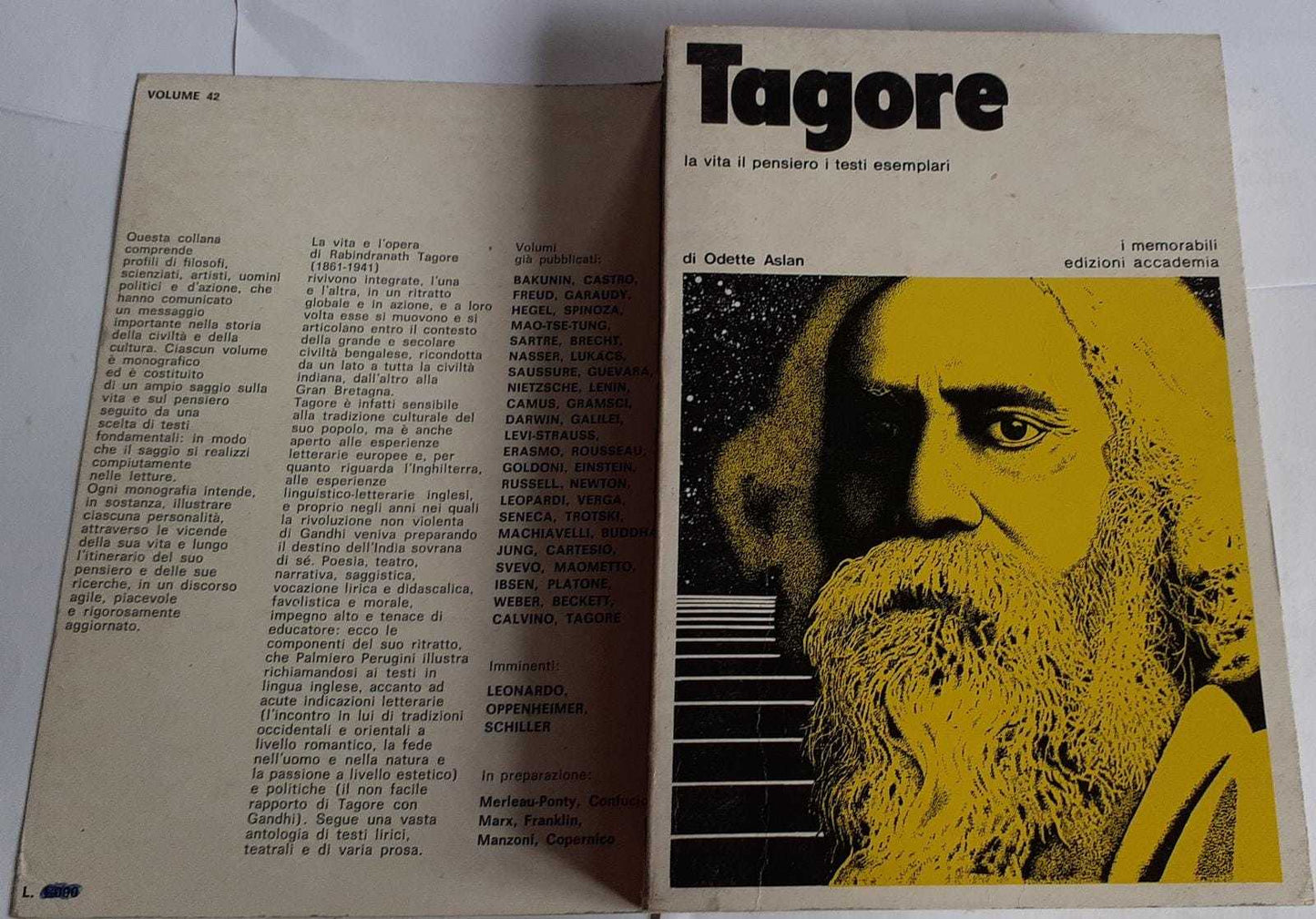 Tagore la vita il pensiero i testi esemplari - copertina