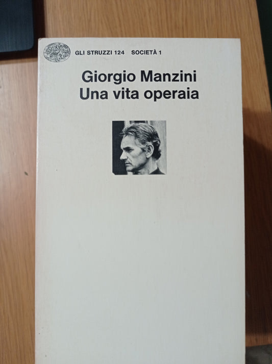 Una vita operaia - copertina