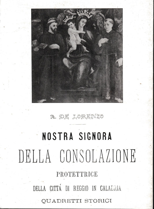 Nostra Signora della Consolazione. - copertina
