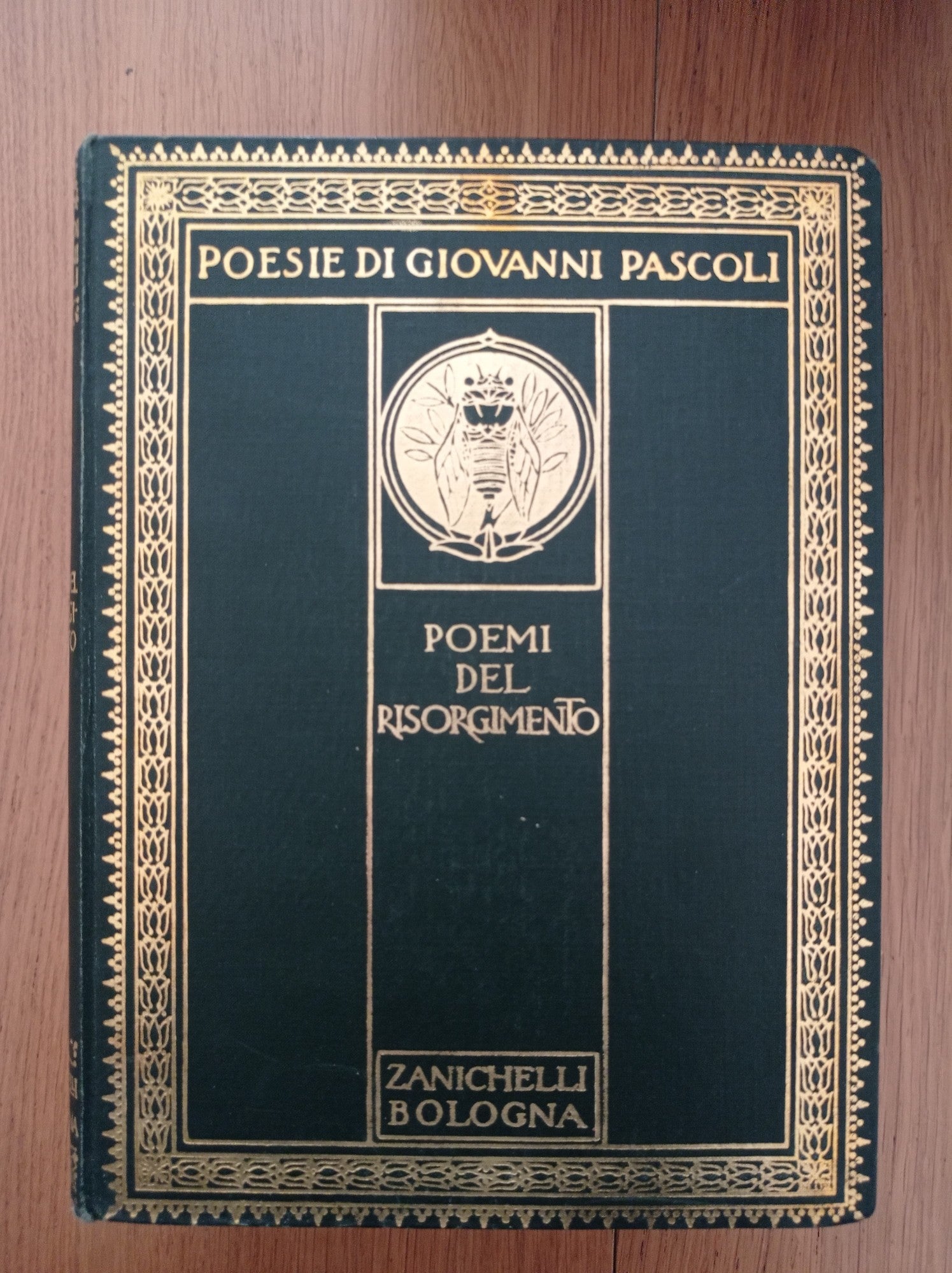 Poemi del Risorgimento - copertina