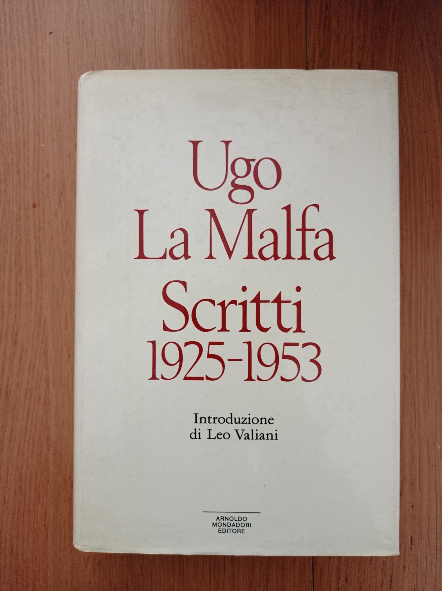 Scritti (1925-1953) - copertina