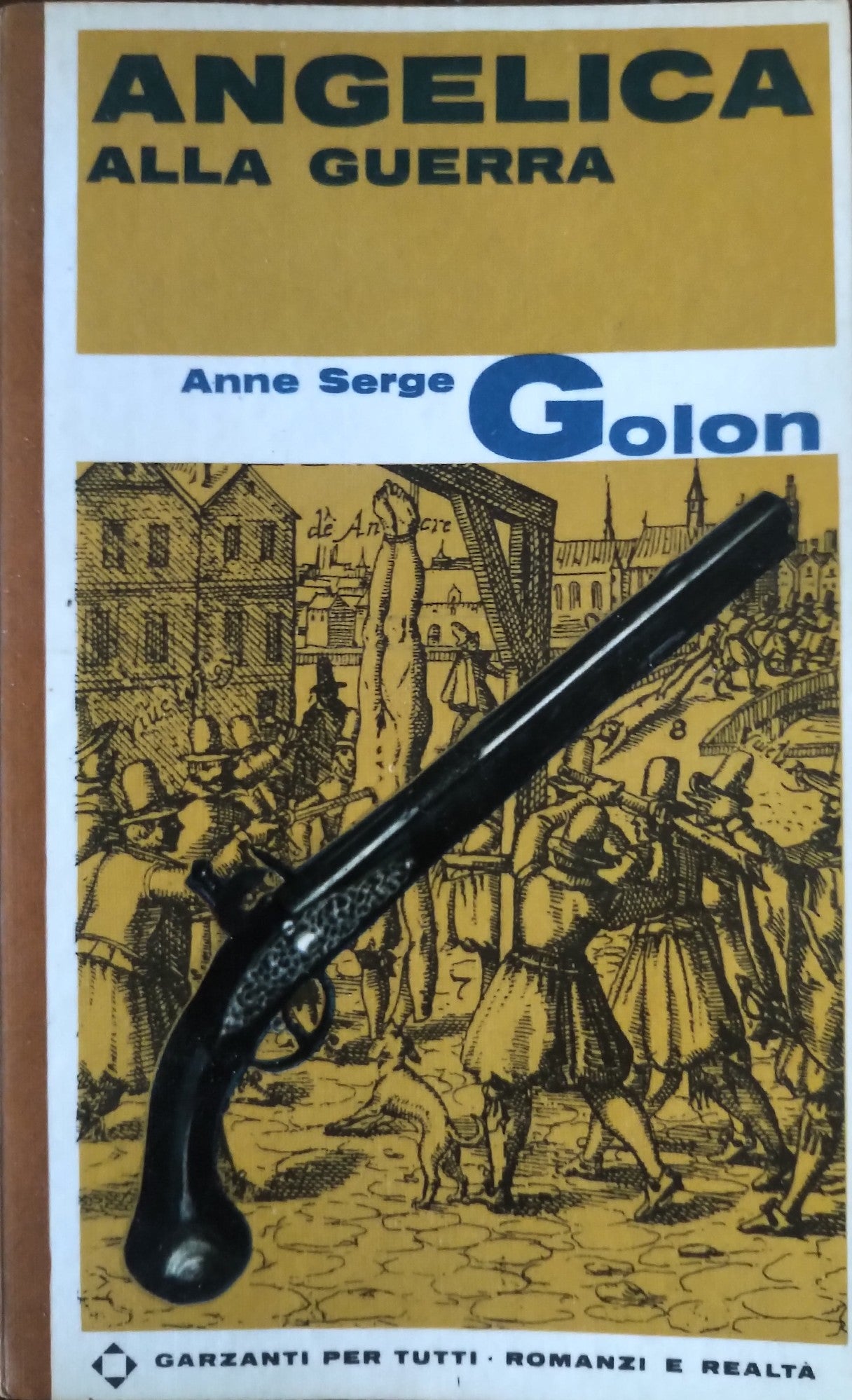 Angelica alla guerra - copertina