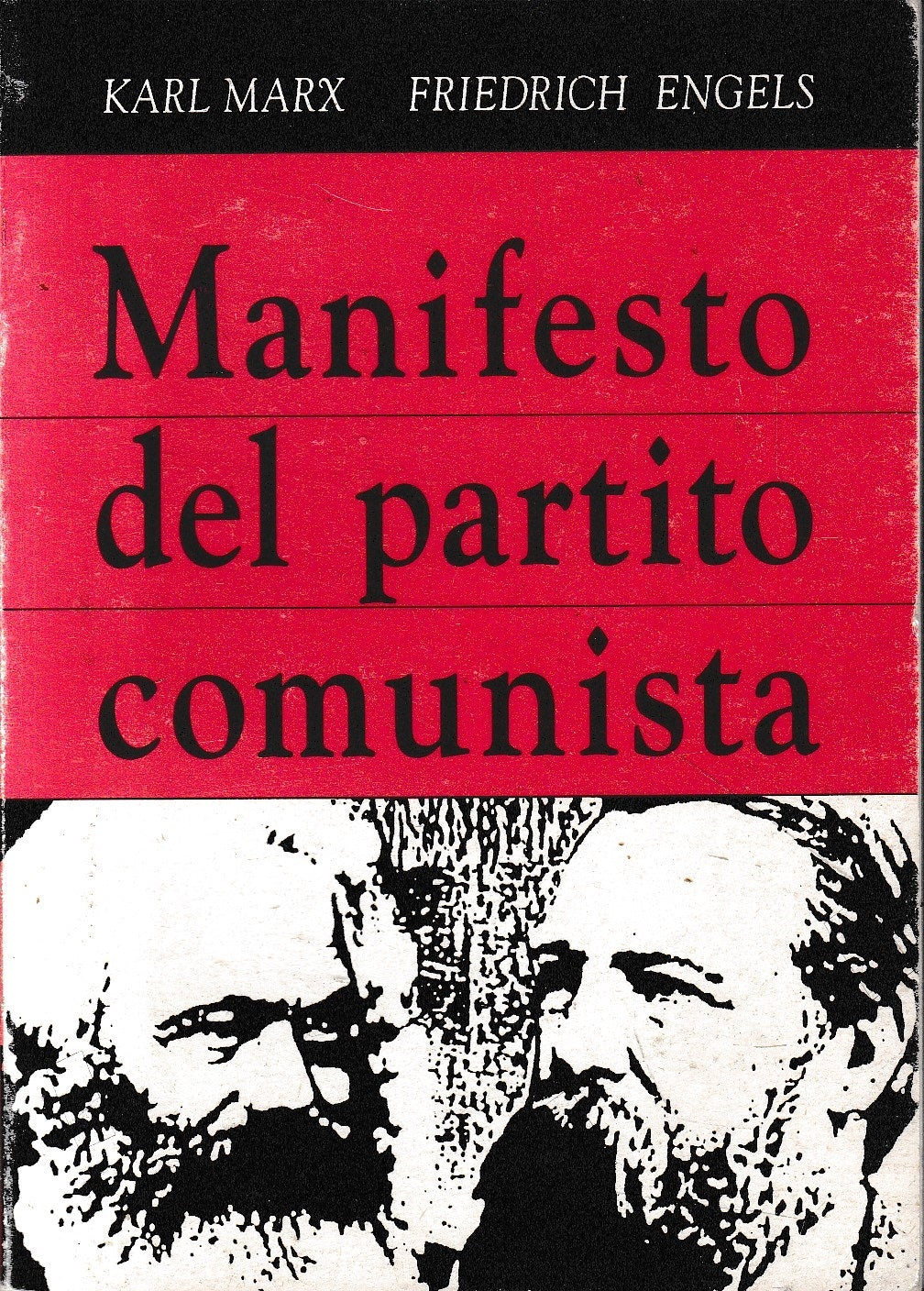 Manifesto del partito comunista - copertina