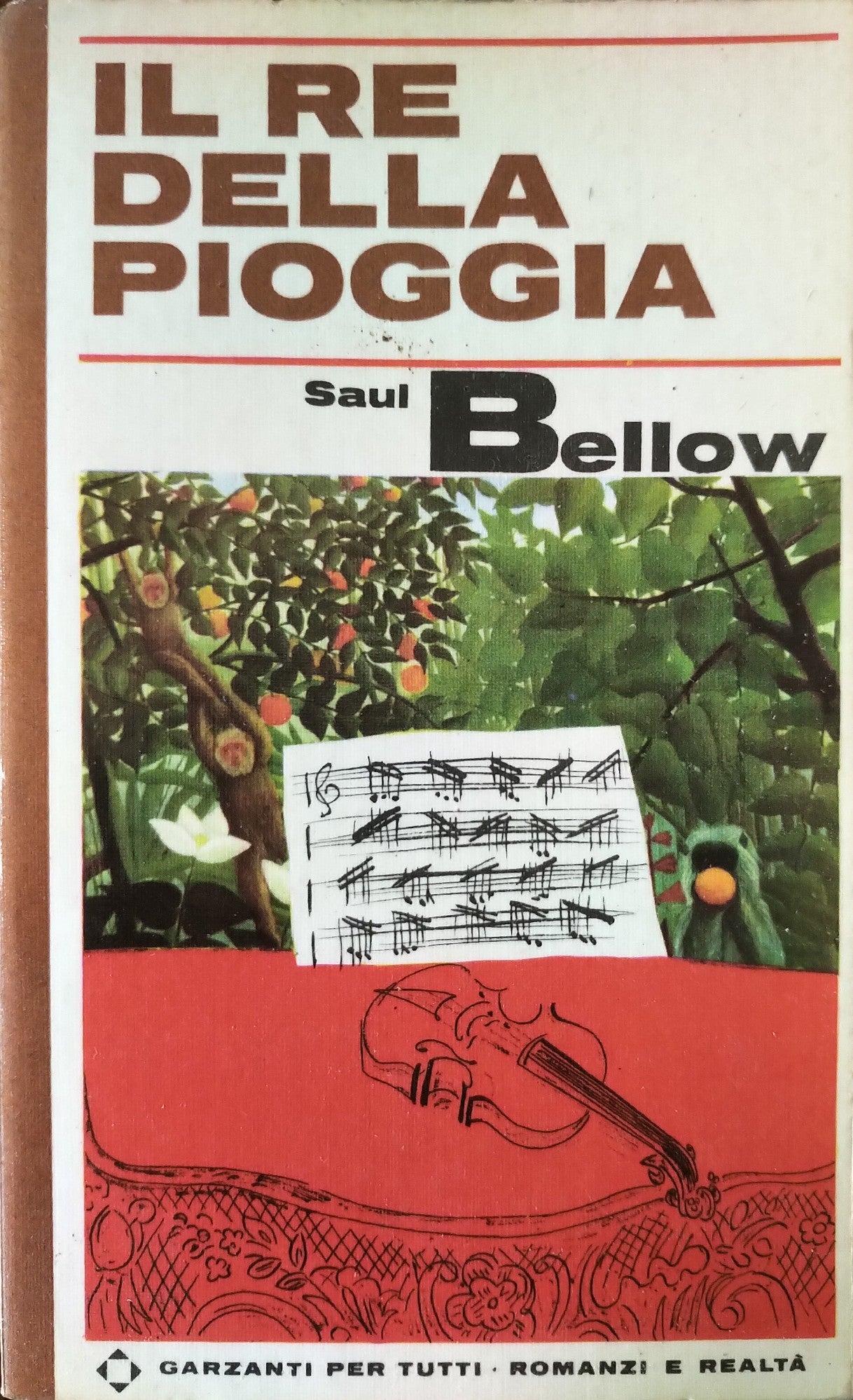 Il Re della pioggia - copertina