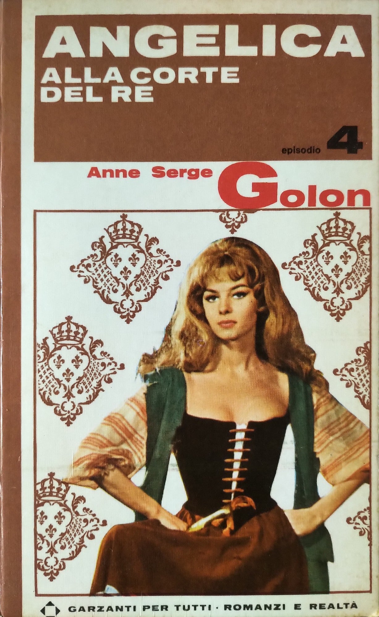 Angelica alla corte del re - copertina