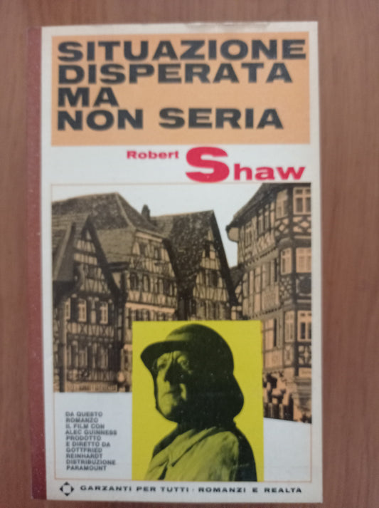 Situazione disperata ma non seria - copertina
