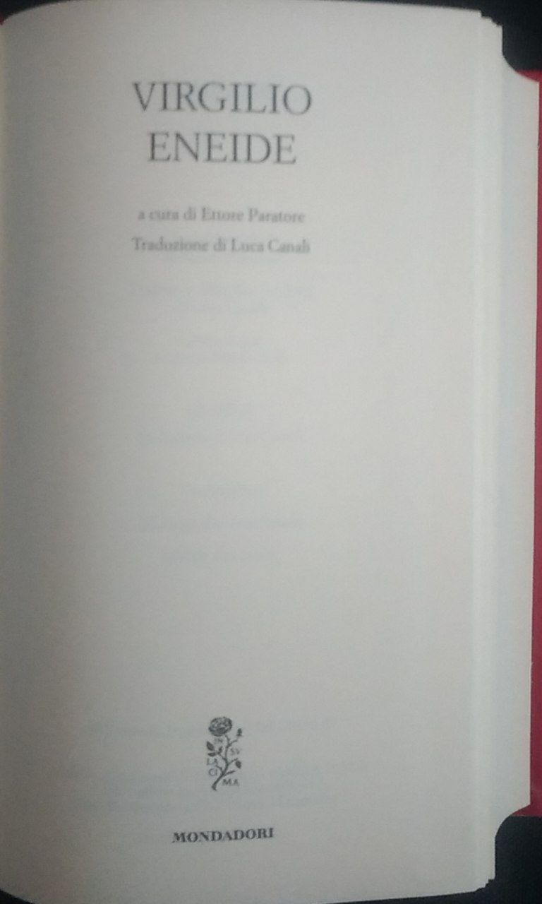 Eneide - copertina