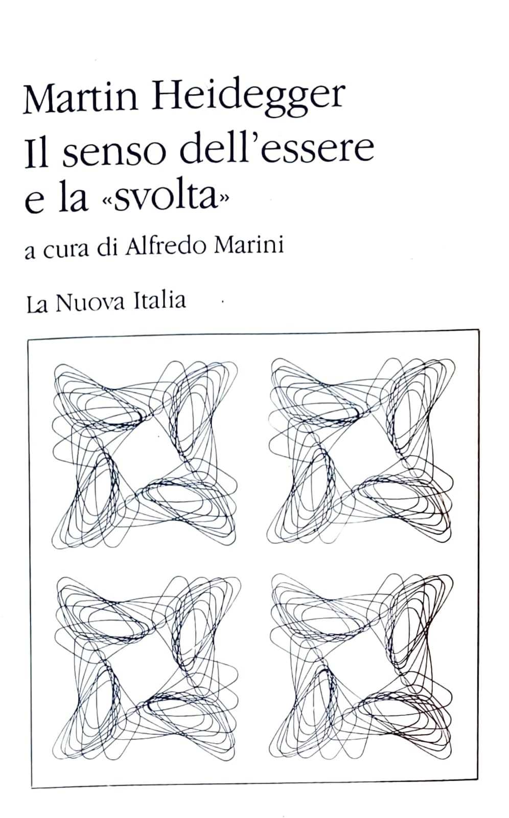 Il senso dell'essere e la "svolta" - copertina