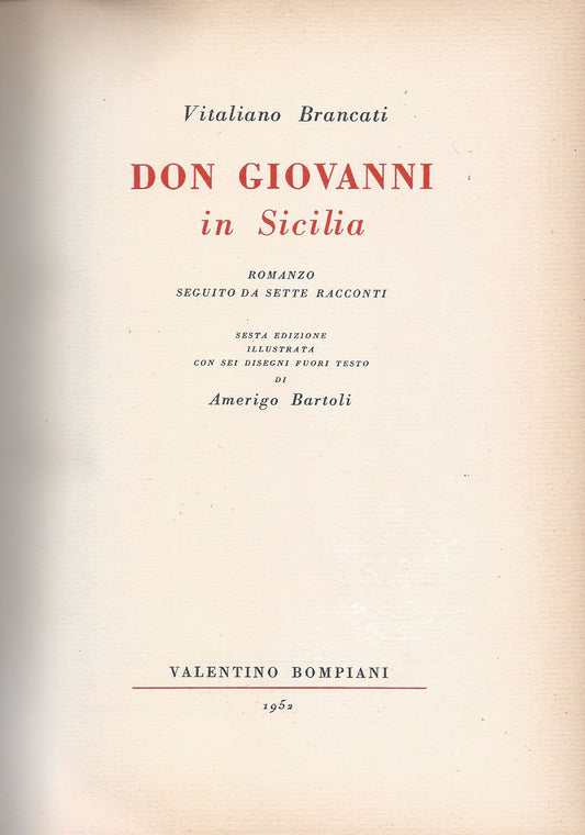 Don Giovanni in Sicilia - copertina