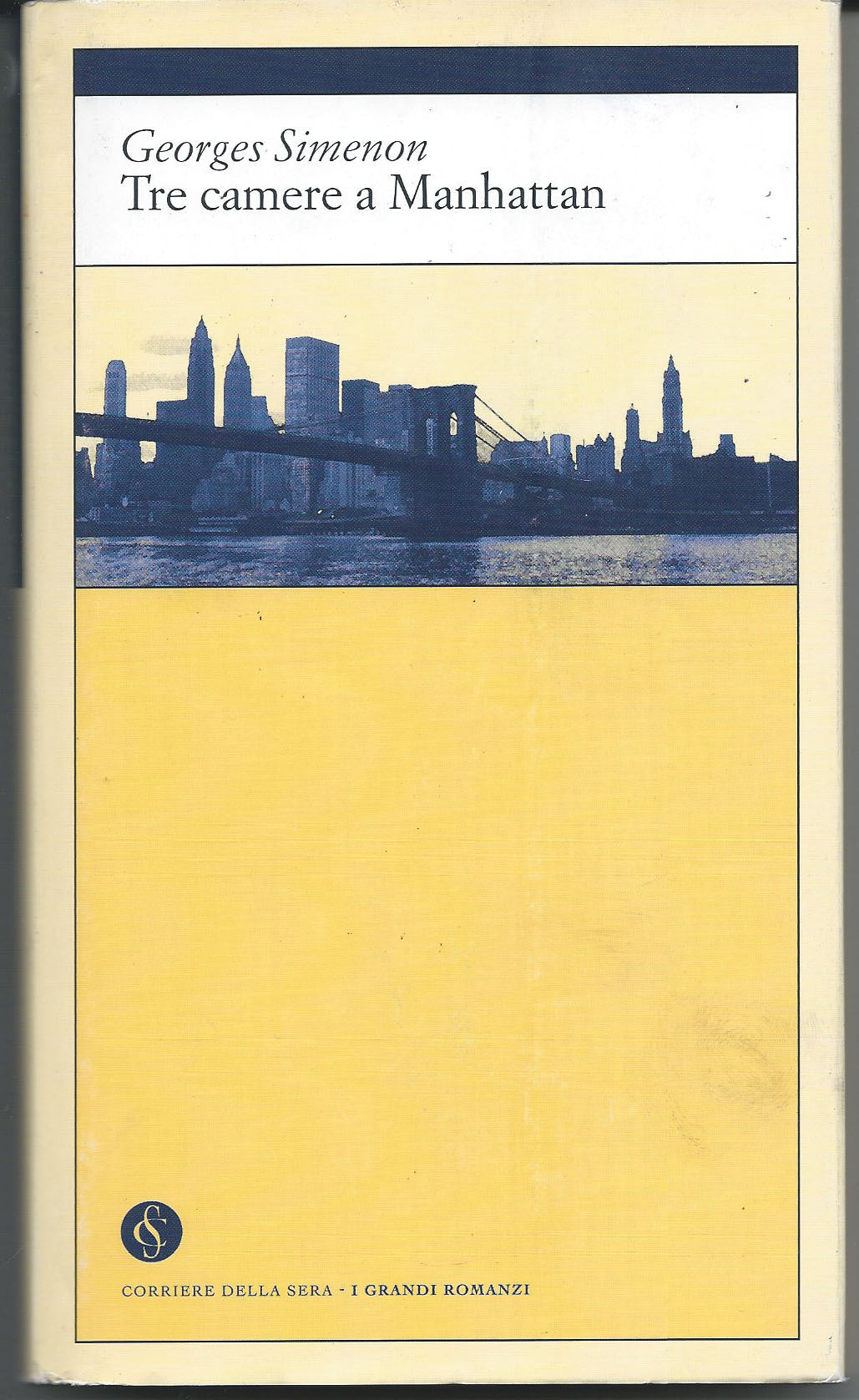 Tre camere a Manhattan - copertina