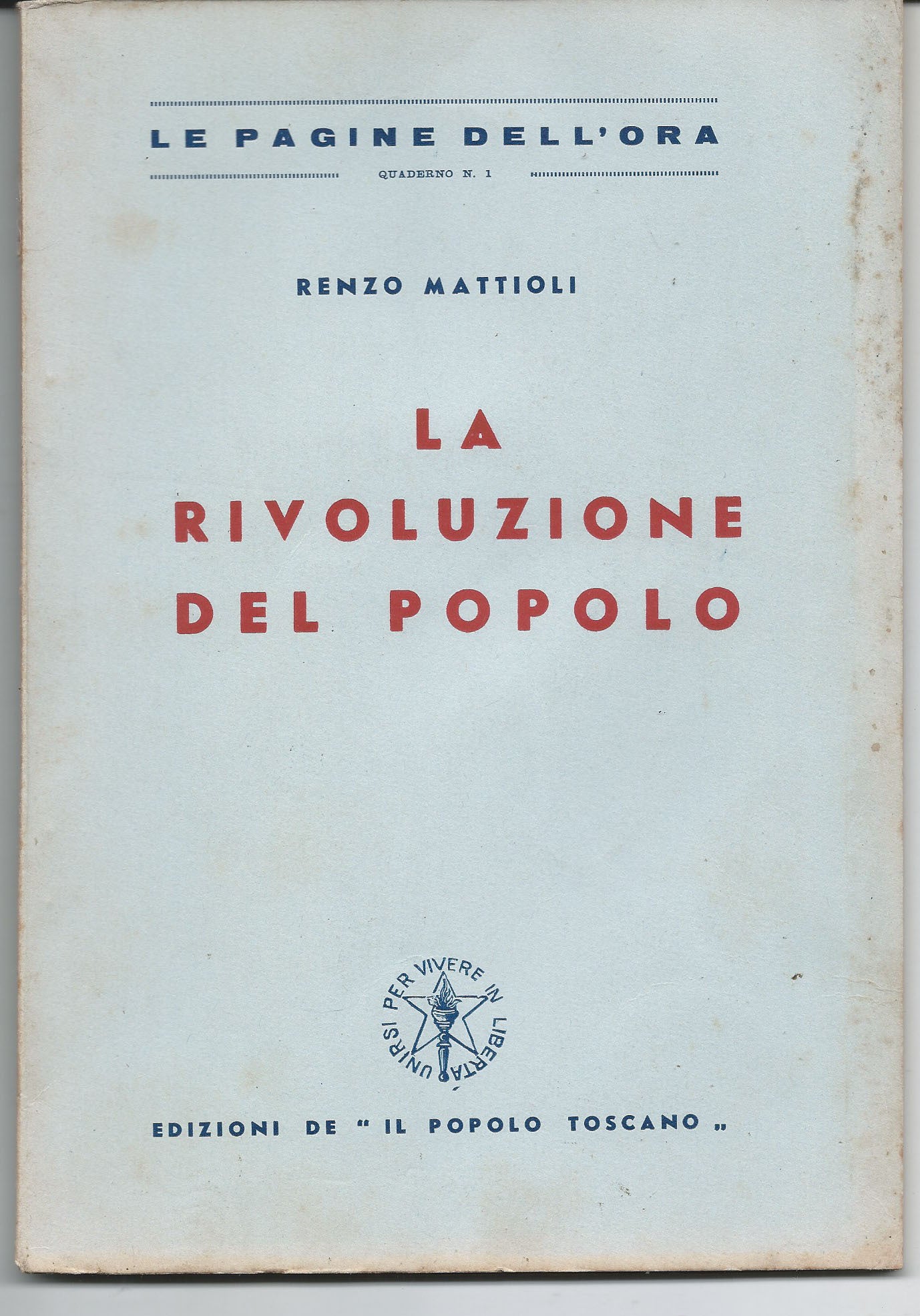 La Rivoluzione del popolo - copertina