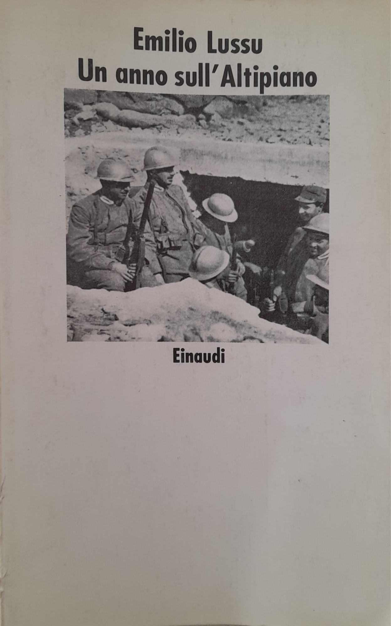 Un anno sull'altipiano - copertina