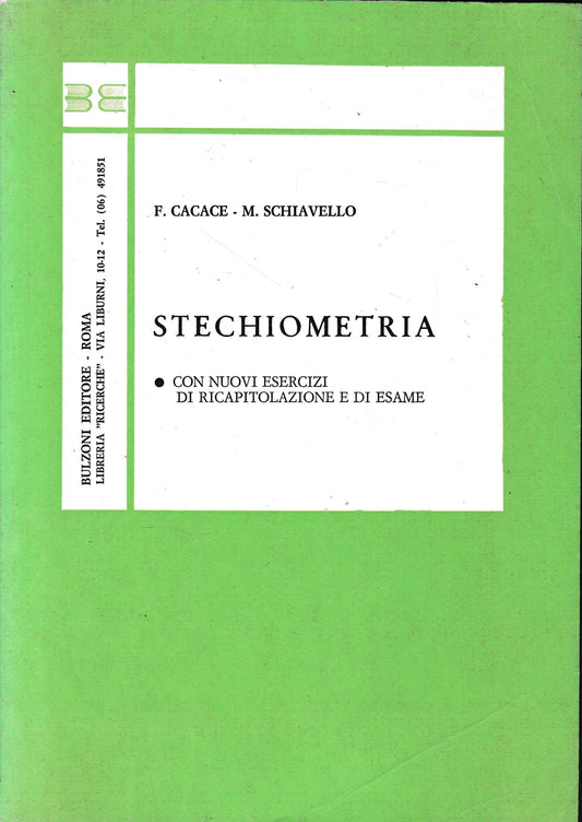 Stechiometria - copertina