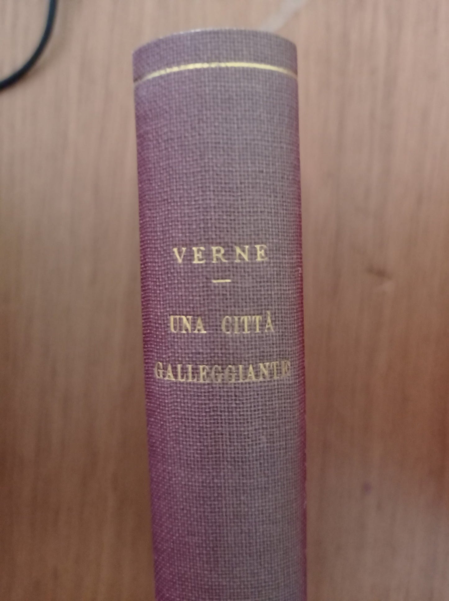 Una città galleggiante - copertina