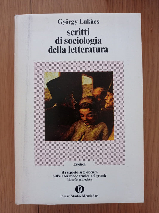 Scritti di sociologia della letteratura - copertina