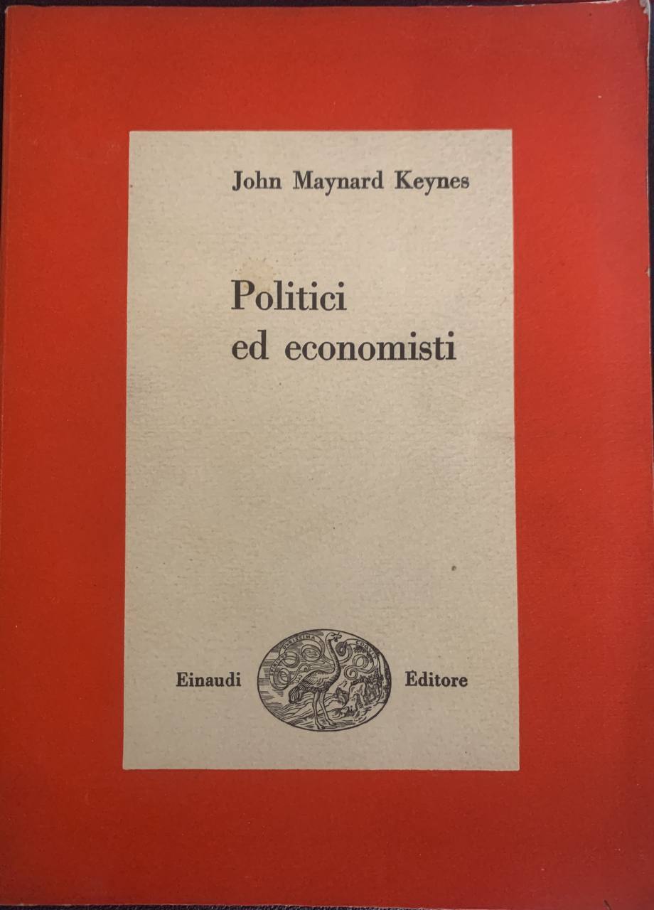 Politici ed economisti - copertina