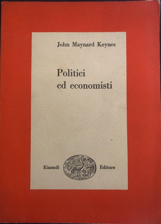 Politici ed economisti - copertina