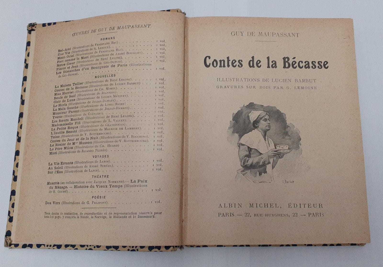 Contes de la Becasse - copertina