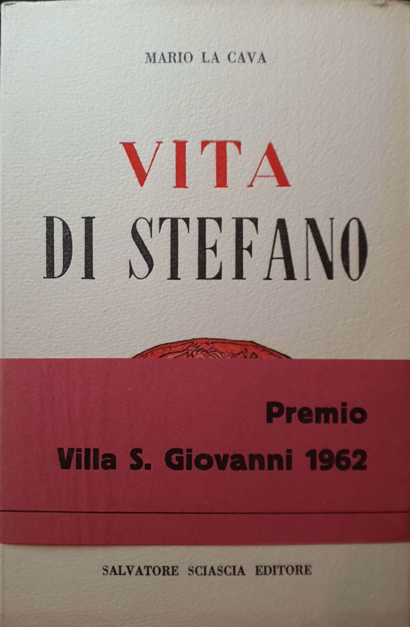 Vita di Stefano - Premio Villa S. Giovanni 1962 - copertina