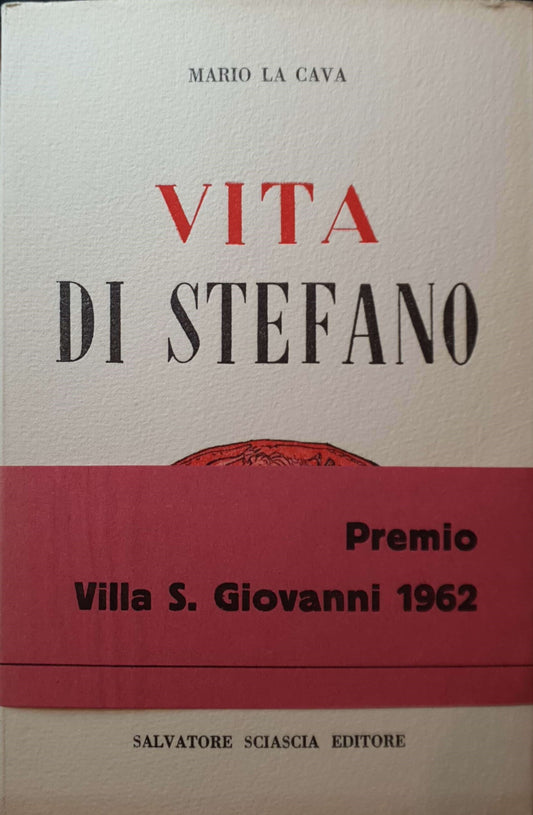 Vita di Stefano - Premio Villa S. Giovanni 1962 - copertina