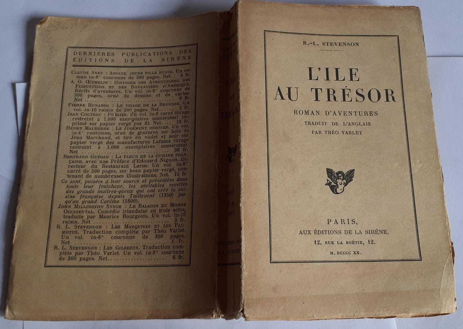 L'Ile au tresor roman d'aventures - copertina