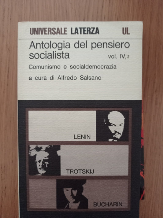 Antologia del pensiero socialista Vol. 4 (due volumi) - copertina