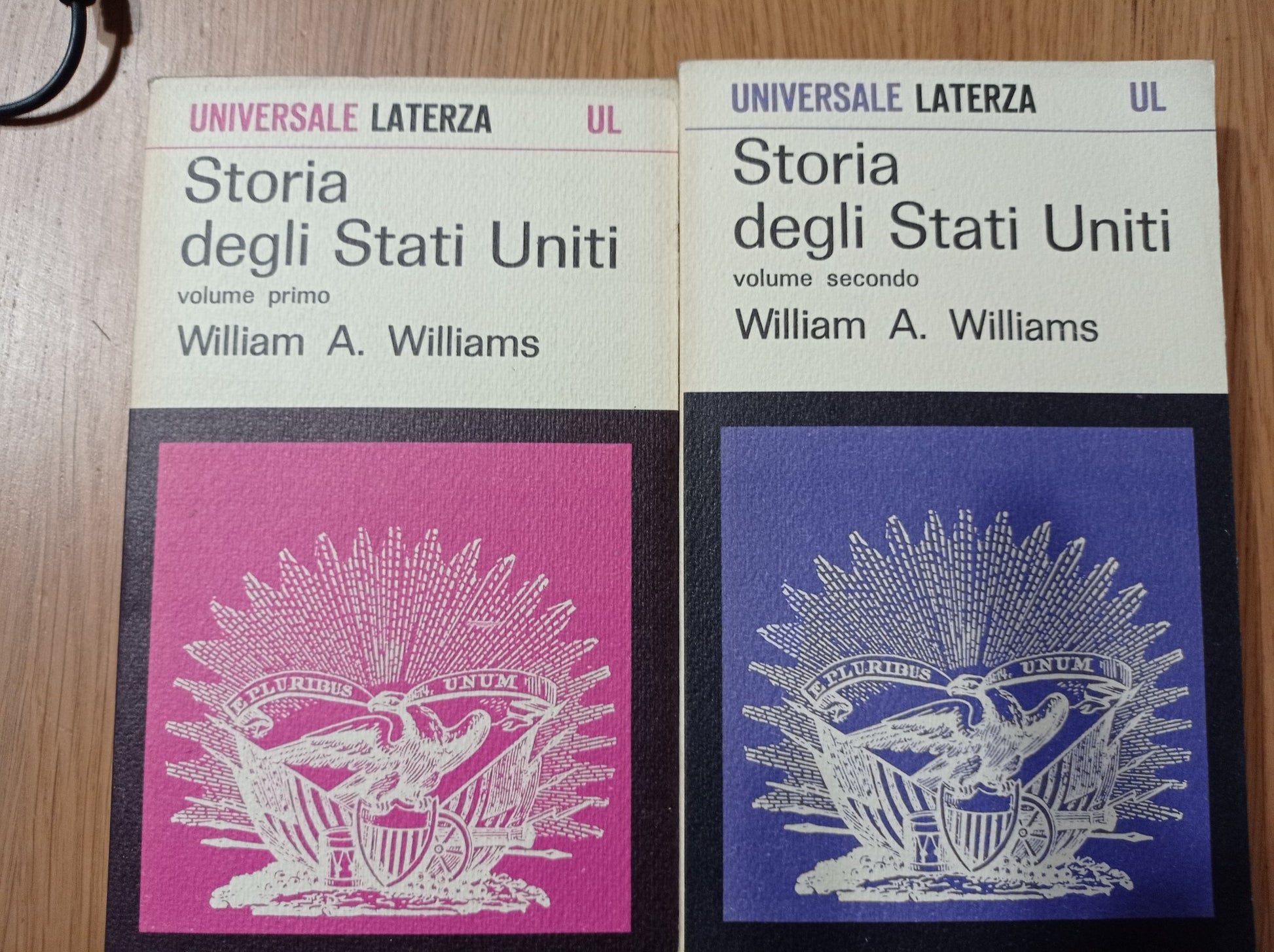 Storia degli Stati Uniti (due volumi) - copertina