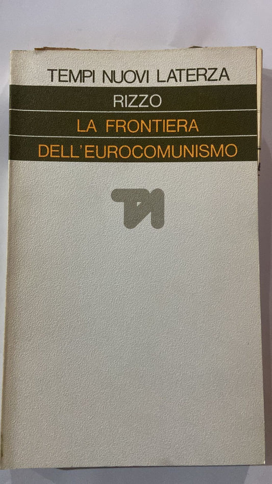 La frontiera dell'eurocomunismo - copertina