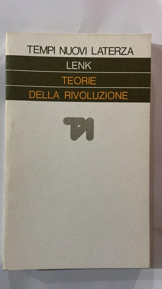 Kurt Lenk - copertina