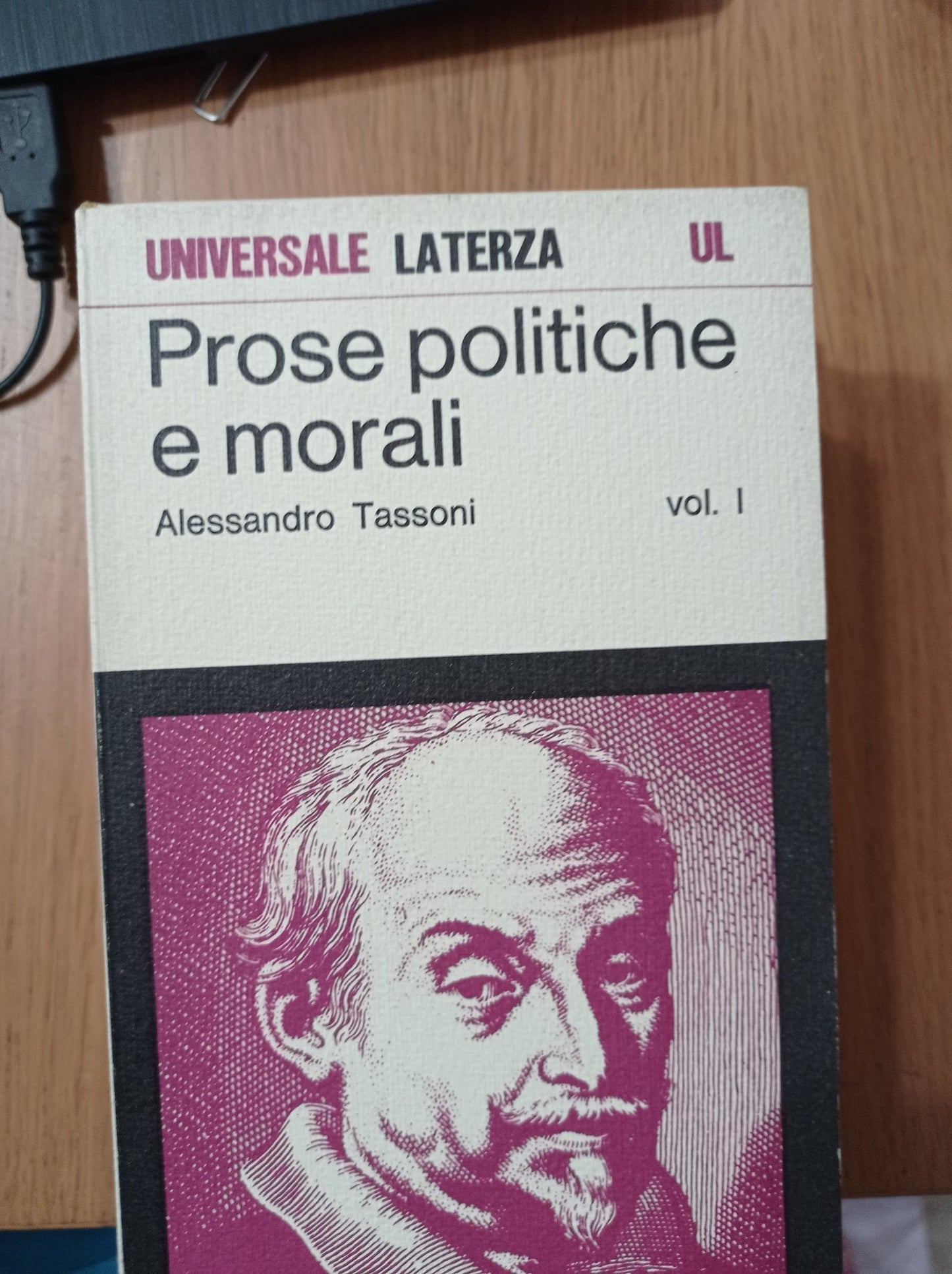 Prose politiche e morali Vol. I - copertina