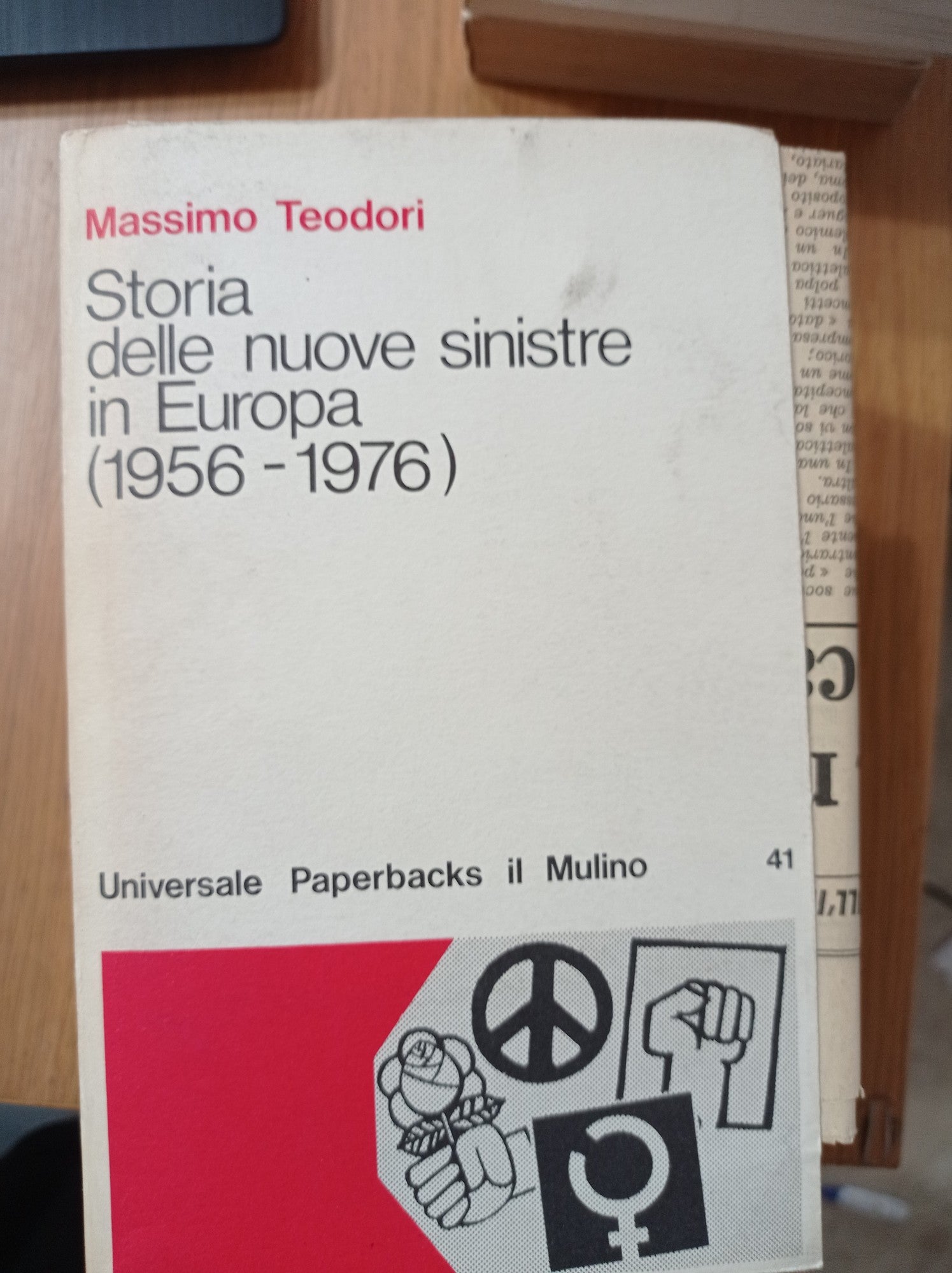 Storia delel nuove sinistre in Europa (1956 - 1976) - copertina
