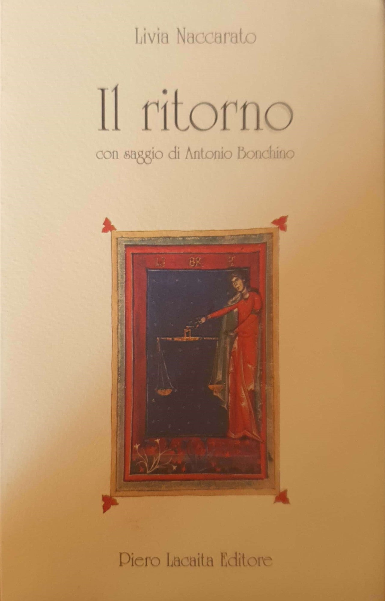 Il ritorno - con saggio di Antonio Bonchino - copertina