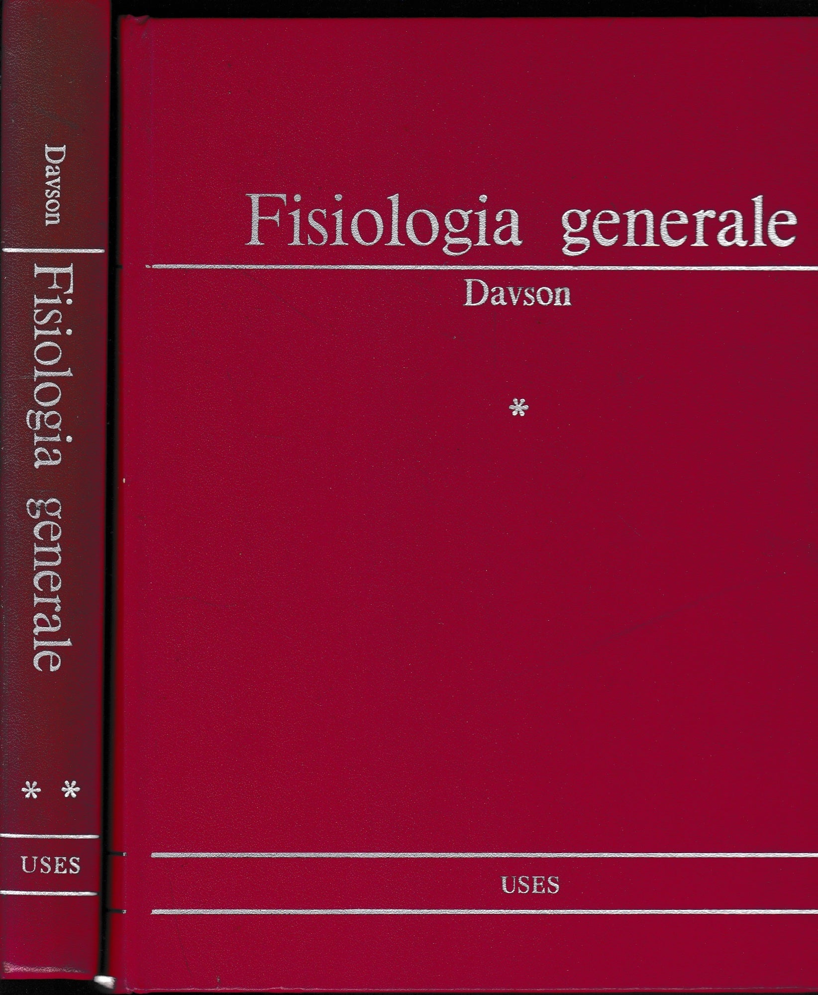 Fisiologia Generale, due volumi - copertina