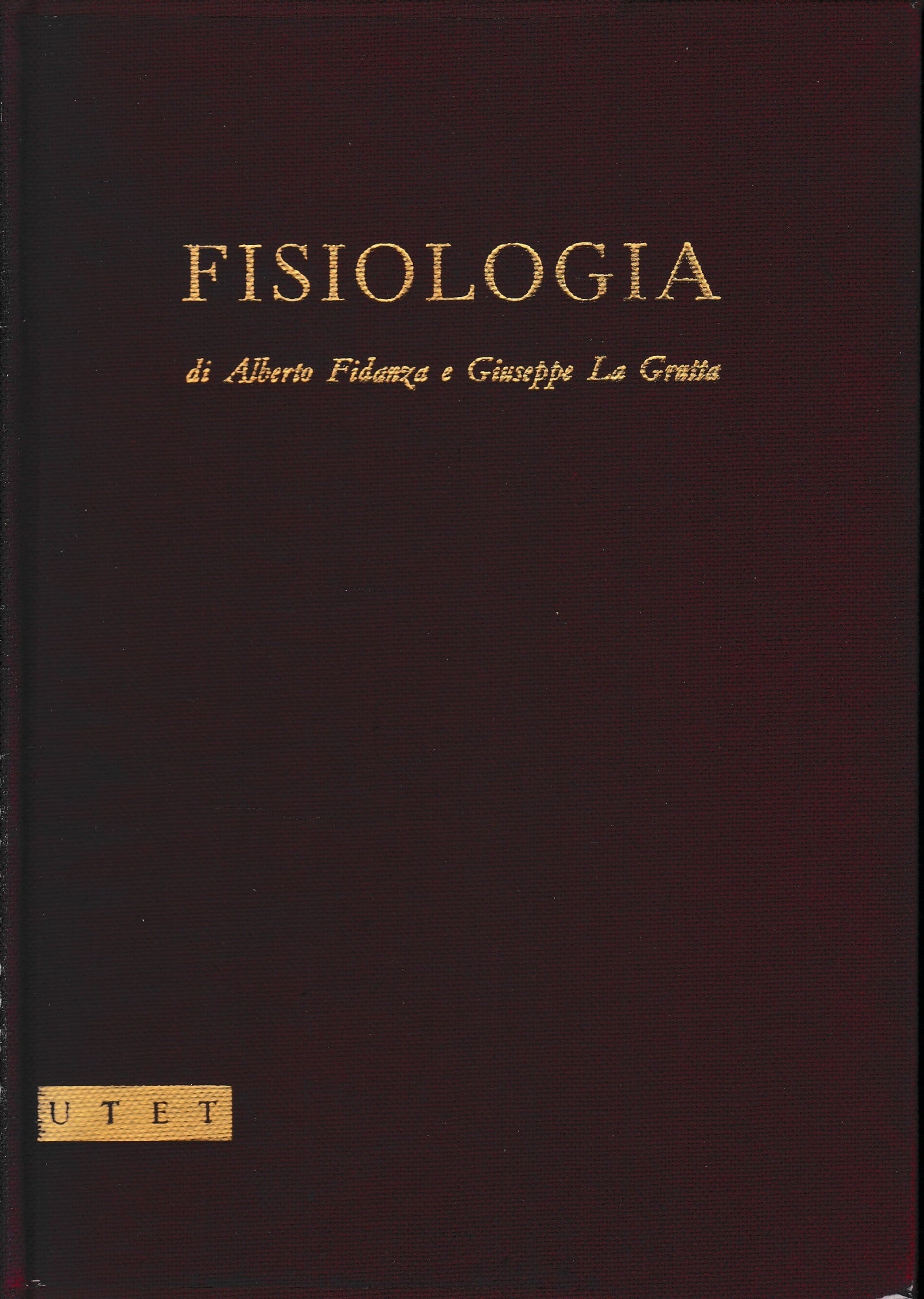 Elementi di Fisiologia - copertina
