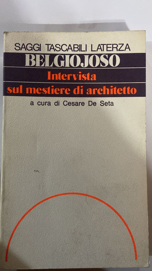 Intervista sul mestiere di architetto - copertina