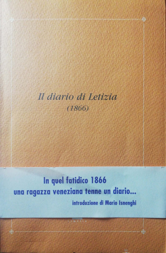 Il diario di Letizia (1866) - copertina